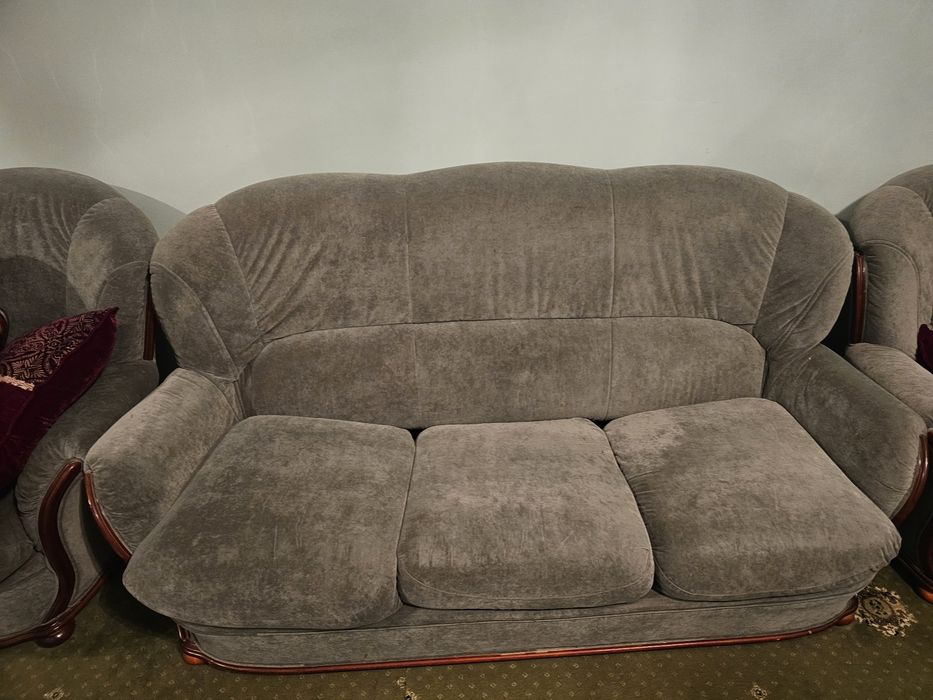 Мягкая мебель, 1 диван и 2 кресла