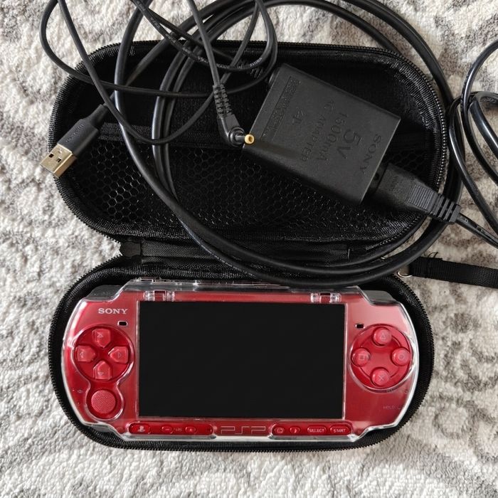 Sony PSP 3000 — 128 GB, Идеальное состояние, OSTENT 1400, Комплект
