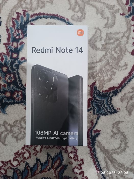 Redmi note 14 midnight blacj