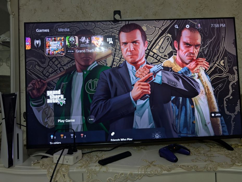 Ps5 slim diskovod + oʻyinlar