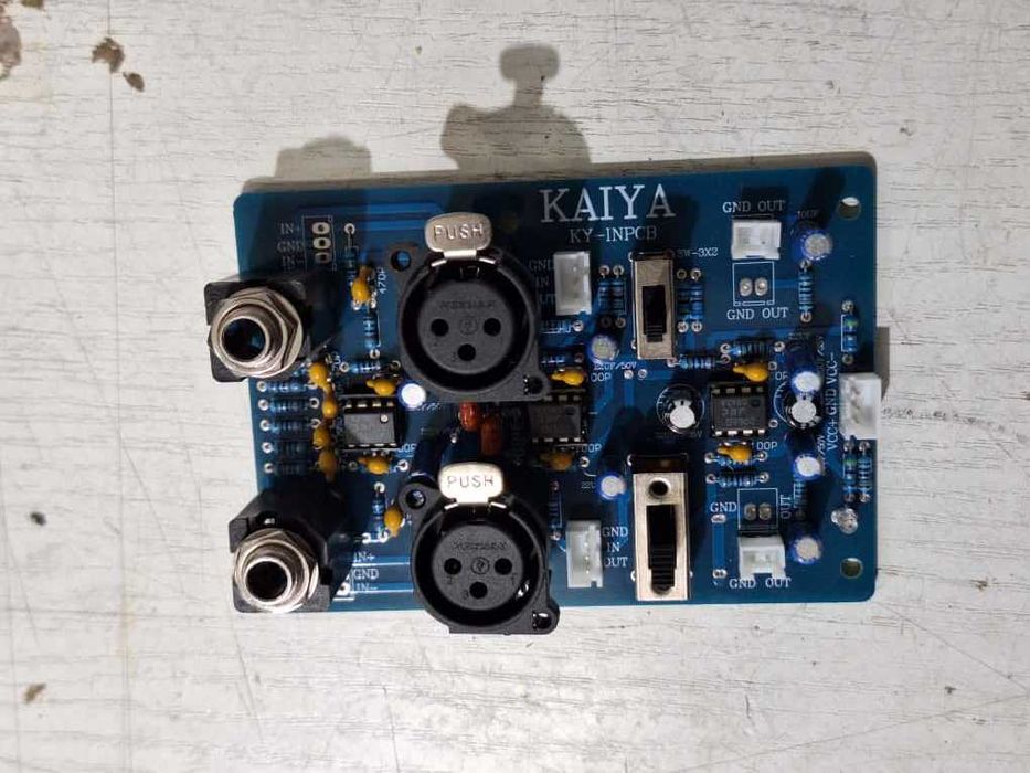 Preamplif HIFI stereo si Bridge