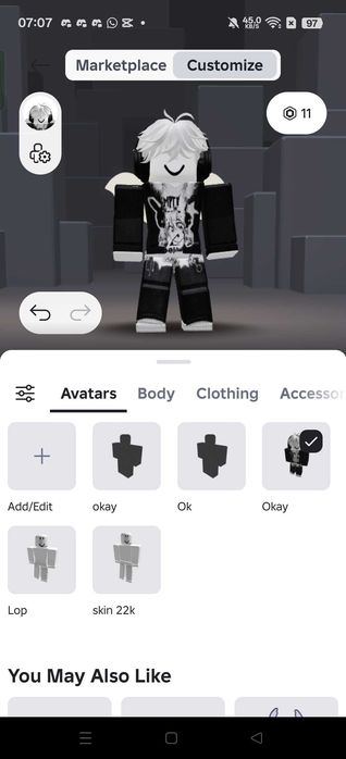 Аккаунт роблокс топ