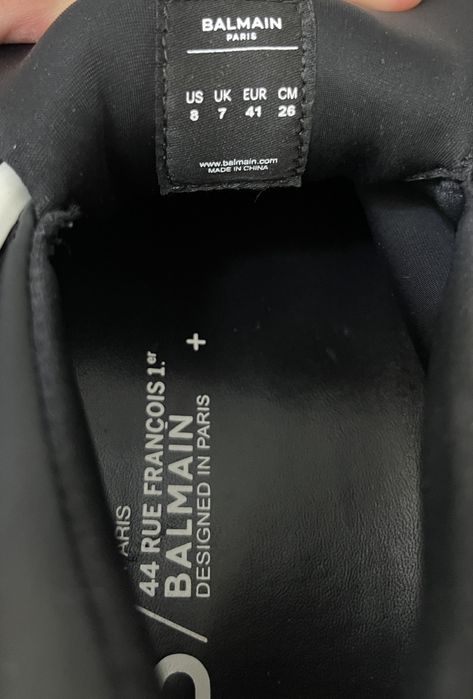 Balmain SNEAKERS Unicorn (Black & White)