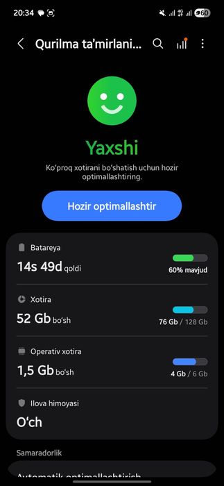 Samsung A17 telefoni