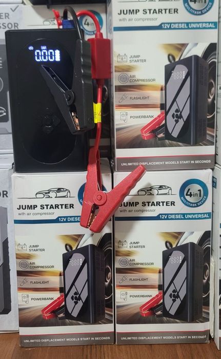 Powerbank, Jump Starter, Повербанк, Бустер, Пусковое устройство, Pover