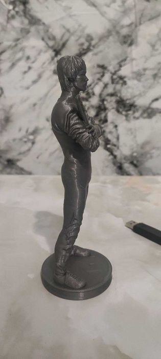 Статуэтка Bruce Lee. Серебристый