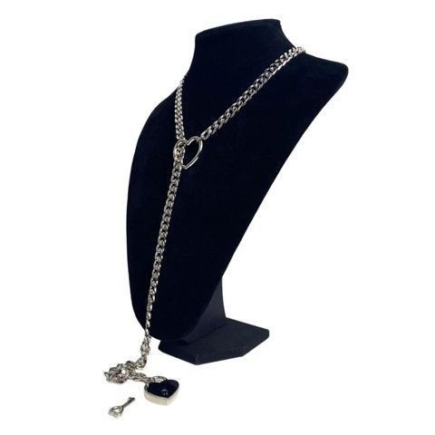 Подвеска. Сердце с замком.