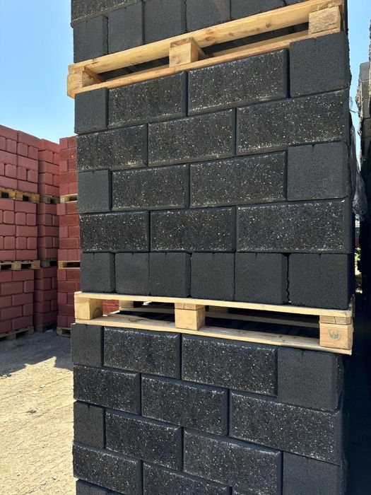 Сплитерные блоки, колонны, шлакоблоки