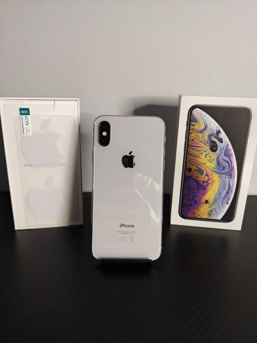 iPhone Xs, Silver 256GB - în Condiție Excelentă!