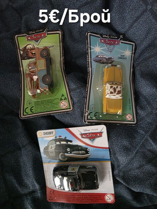 Disney pixar cars колички
