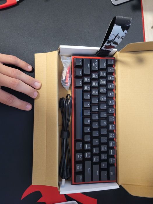 Tastatura gaming redragon fizz pro k610 rgb(cu softweare)