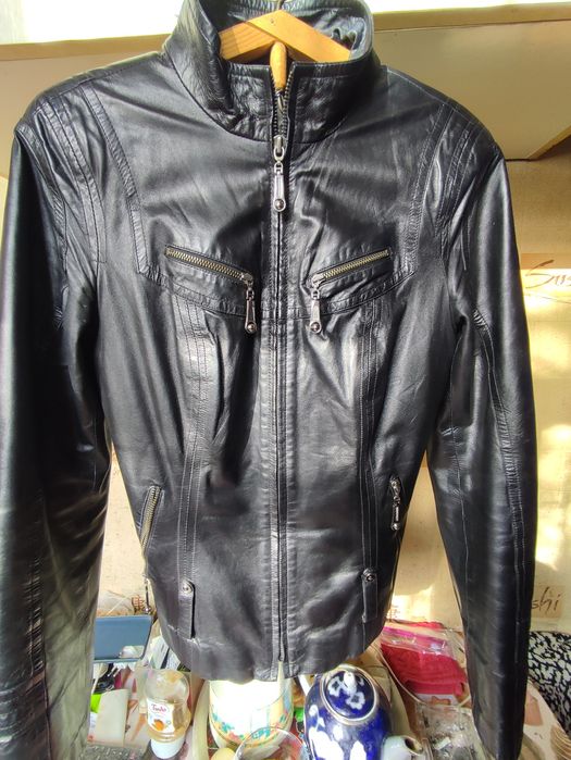 Куртка женская кожаная