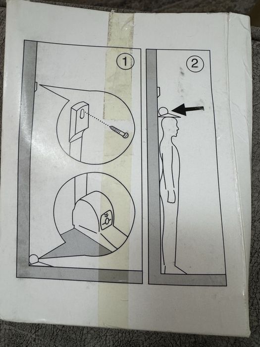 Настенный измеритель роста 2,2 м