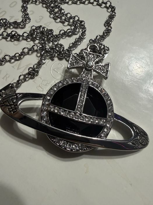 Lant Vivienne Westwood Opium Iced out Negru