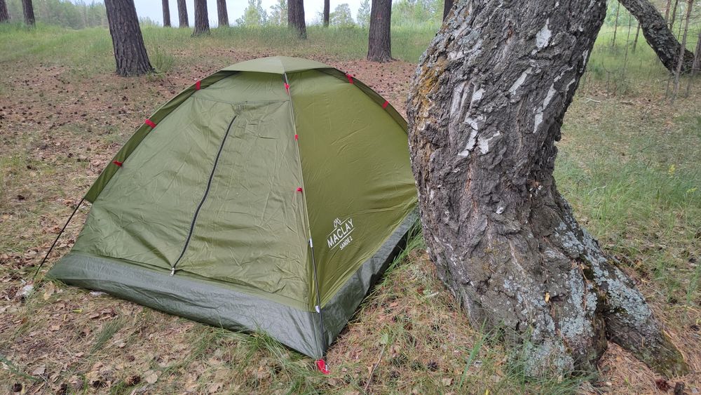 Палатка двухместная Maclay Sande 2