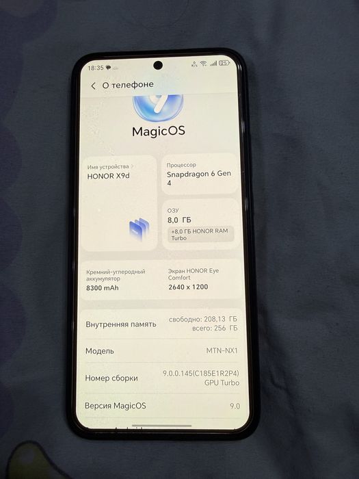 honor x9d 256gb yangidek
