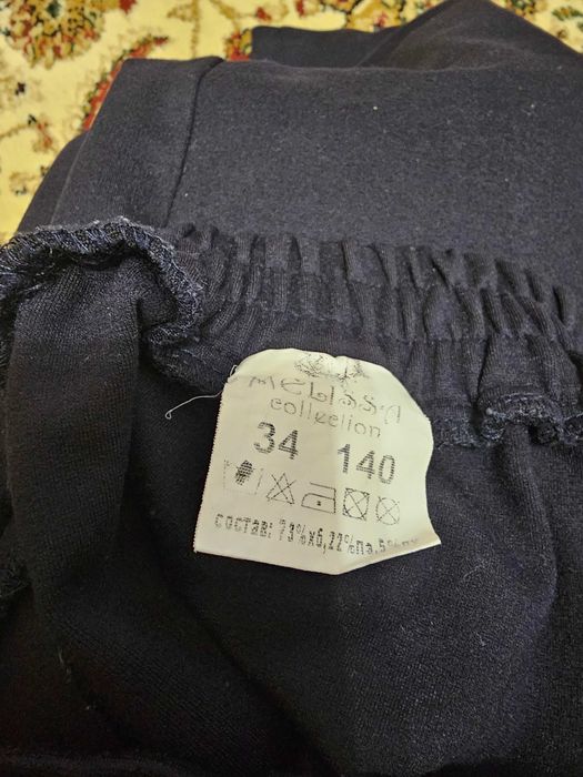 Брюки для девочек на рост до 140см. Фабричные Россия.