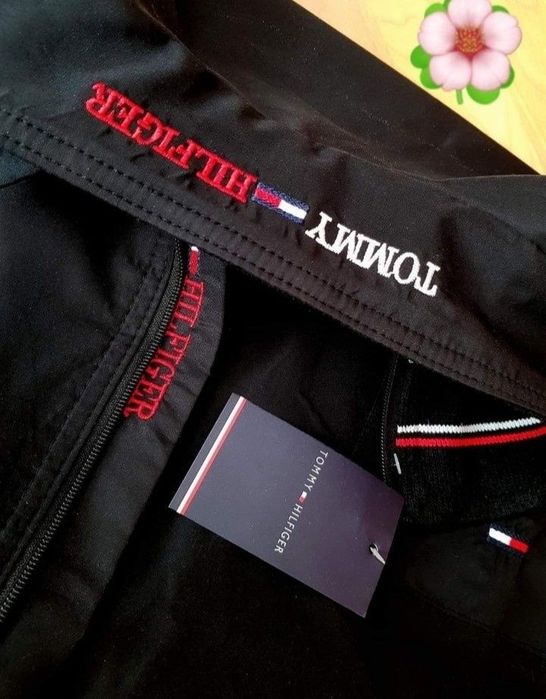 Jacheta barbati impermeabila Tommy Hilfiger,logo brodat,diverse marimi