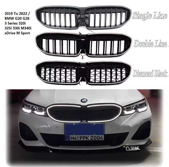 Grile iluminate LED BMW X6, X5, G30 , G20, G06, G05, F10, F30, X3, X4