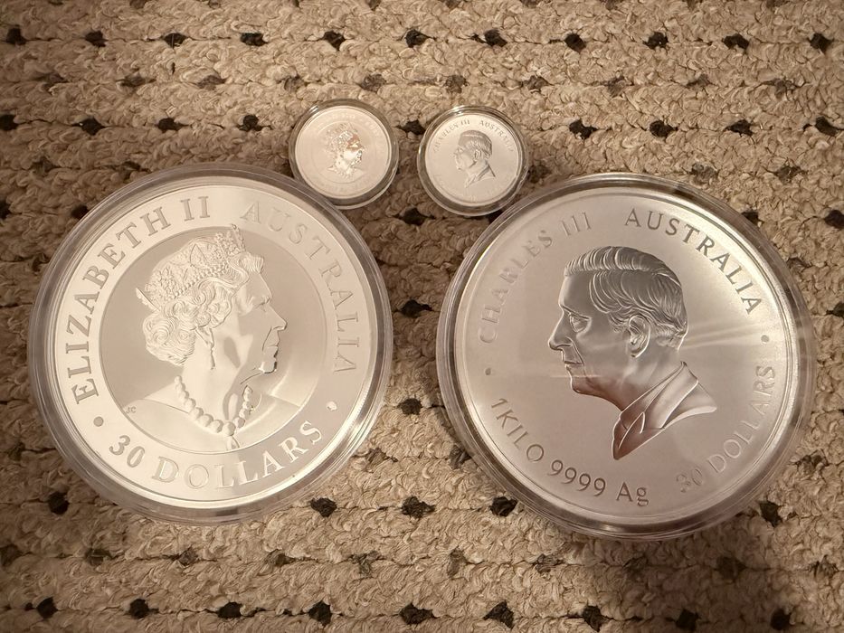 Moneda lingou argint pur 999% 1 KG