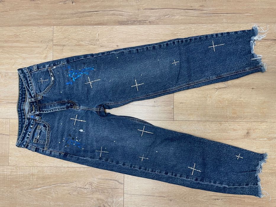 Дънки с камъчета