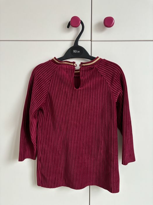 Rochiță visinie Reserved, 80 cm