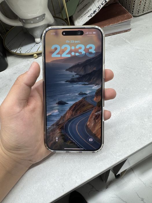 iPhone 17pro max 100% 256гб Silver цвет