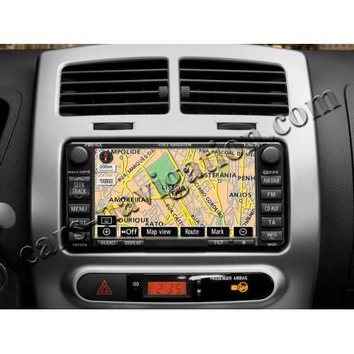 4бр ОРИГИНАЛНИ навигационни дискове Тойота Toyota RAV4 Avensis Yaris