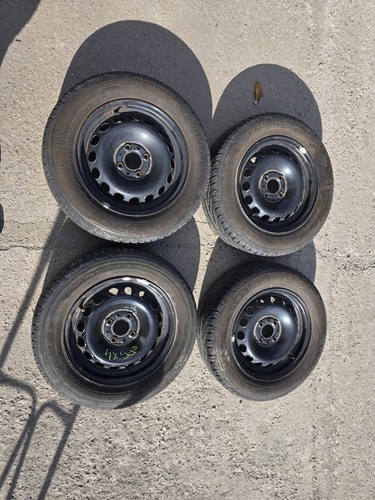 Jante 4x98 185-65r14 vara Uniroyal