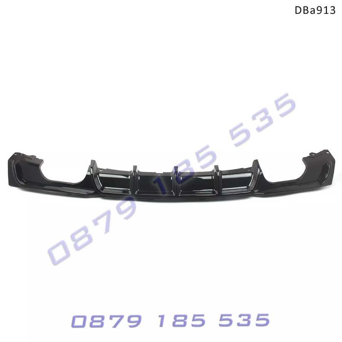 Заден тунинг дифузьор BMW 3 F30 F31 2 4 ауспуха бмв 3 ф30 добавка