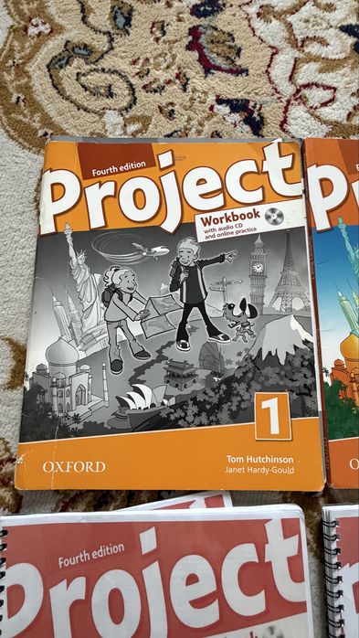 Учебники Oxford Project 1–2 (Student’s Book + Workbook)