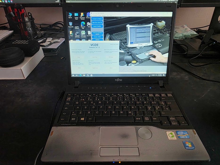 Лаптоп Fujitsu P702 + диагностика