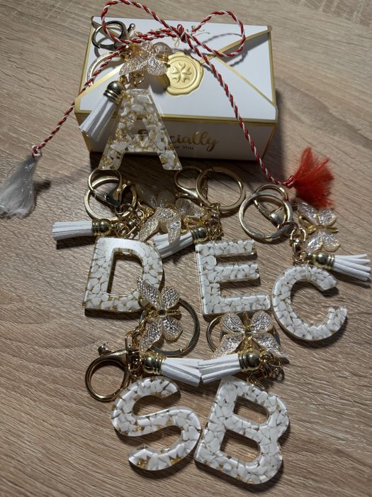 Martisor tip breloc litera