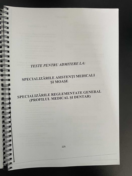 Grile admitere AMG - Cluj Napoca