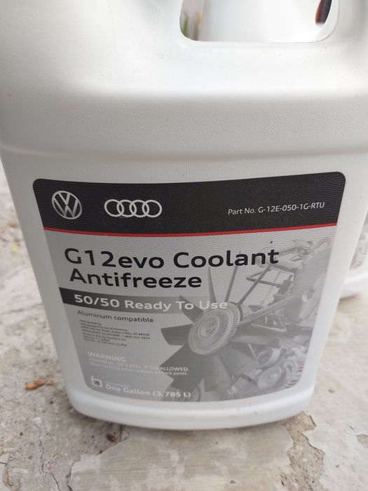 Antigel G12evo VW Audi Skoda