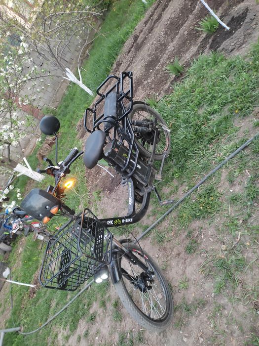 2 акуммен срочна электр велосипед