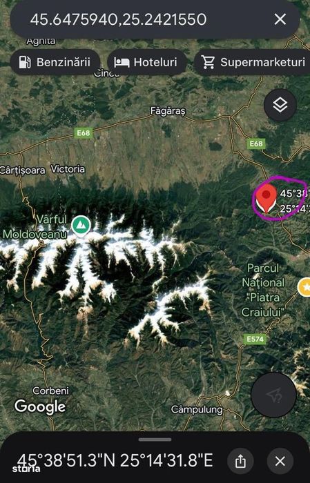 Proprietar vand teren extravilan 2ha, PANORAMA SUPER, Poiana Marului