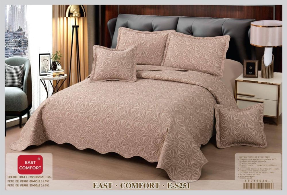 Cuvertura de pat bumbac 5 piese