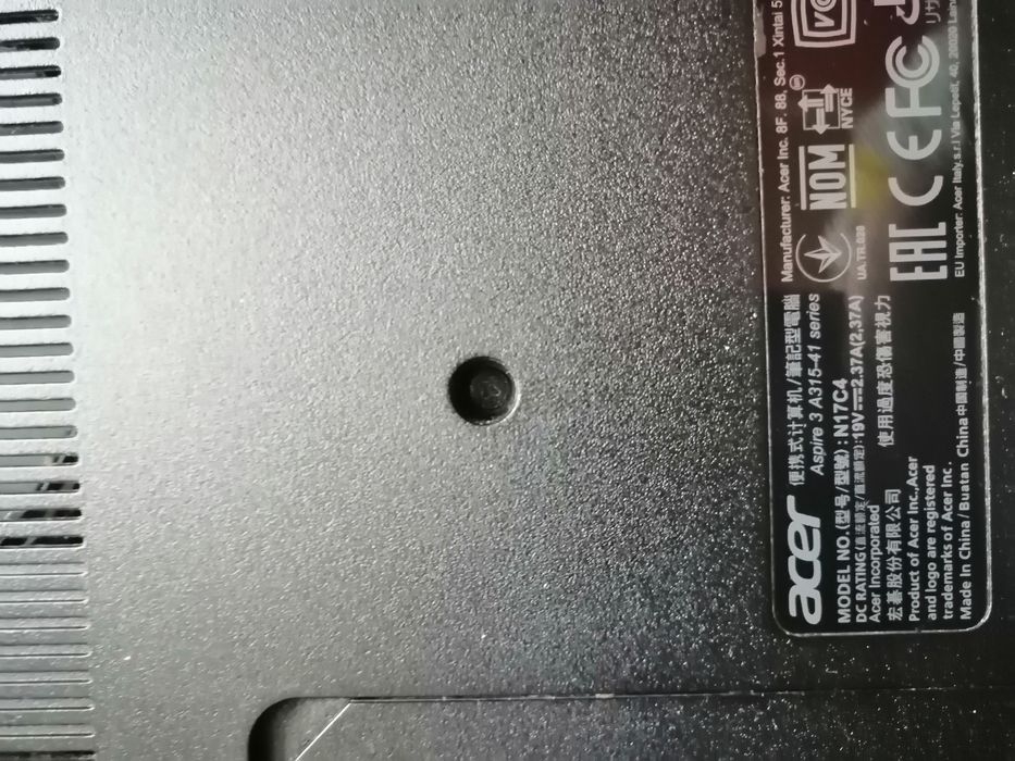 Acer Aspire 3 A315 Ryzen 3 2200U 8GB