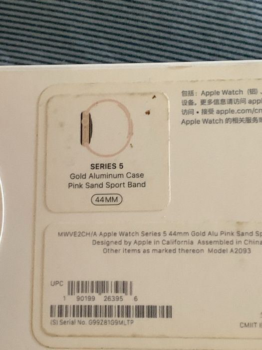 Apple watch 5 на 44 мм в идеальном состоянии