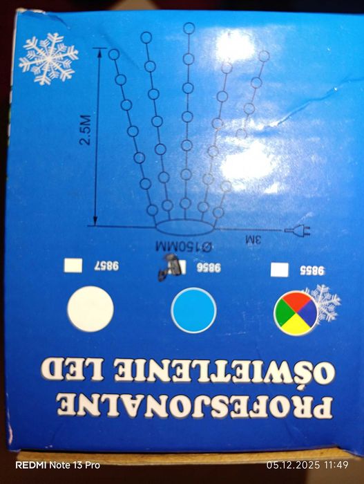 Коледни LED лампички за елха