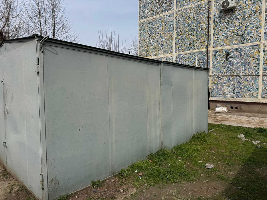 Продается металический гараж ракушка  5 на 3 метра в