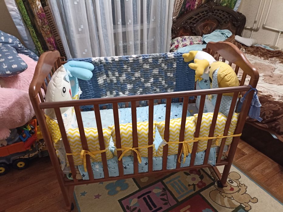 Манеж детский береза