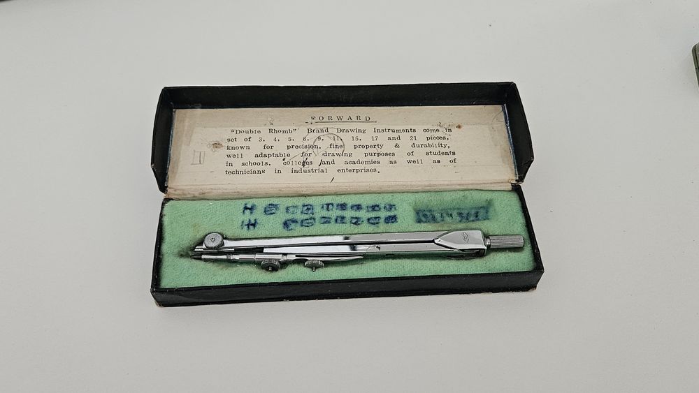 Ретро пергел/чертожен инструмент 201 Double Rhomb