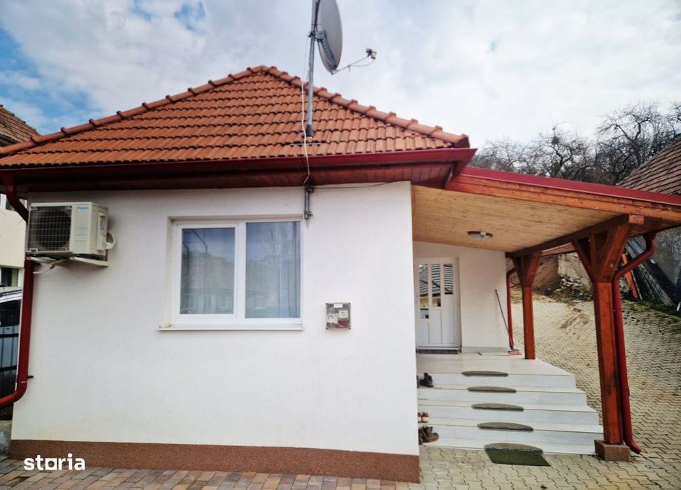 Casa la tara, la 30 min de Cluj – renovata, livada pe rod si teren 1