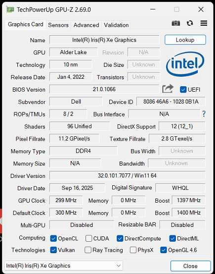 Dell Precision 5570 15,6"IPS 500nit Nvidia A2000 8Gb, i7 12800H 16/512