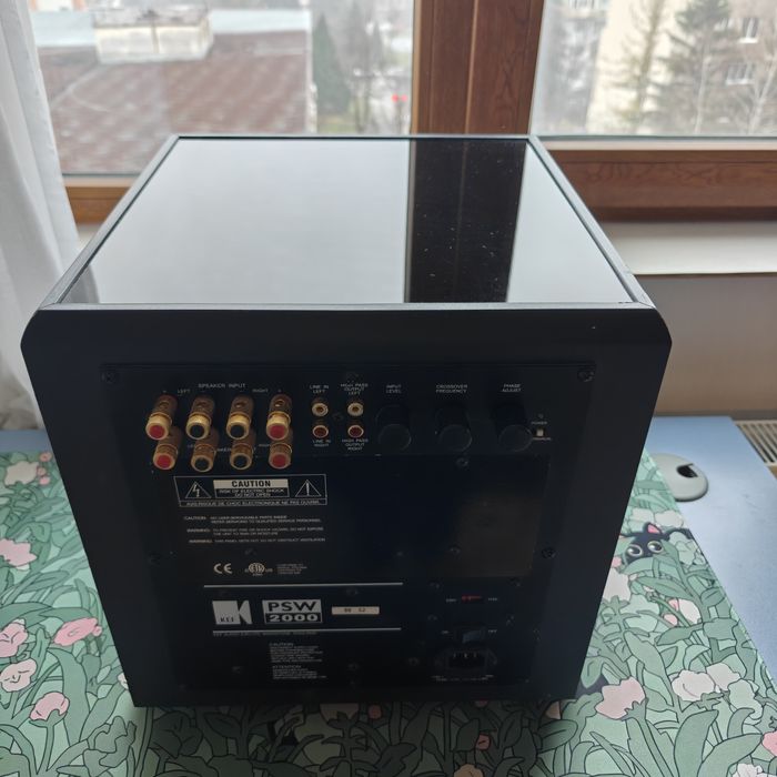 KEF PSW 2000 - активен субуфер