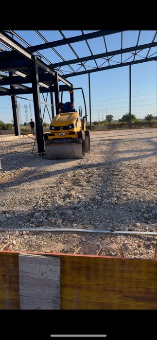 Валиране - Услуги с валяк 3 тона с вибрация