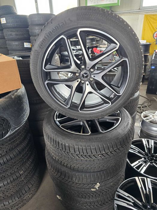 Jante Mercedes GLE 53 AMG  W167 Anvelope iarna Continental 275 45 R21