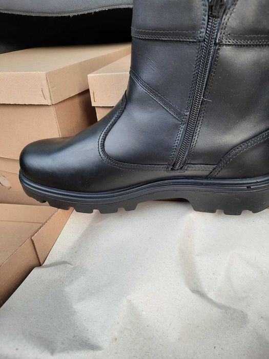 Мъжки топли боти от естествена кожа